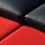 INO Design 73inch Oval Light Series RED Felt Foldable Casino Game Poker Table W2027120870