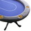 INO Design 96" Blue Oval Aura Texas Holdem Card Bet Line Felt Surface Casino Board Game Poker Table W2027S00072