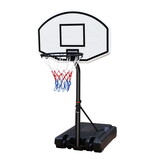 Portable Poolside Basketball Hoop System Basketball Hoop for Pool Height Adjustable 3.1ft-4.7ft with 36