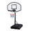 Portable Basketball Hoop Adjustable 7.5ft - 9.2ft with 32 inch Backboard for Youth Adults Indoor Outdoor Basketball Goal(whit) W2031121968
