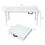 Foldable dining table ideal for camping and dining, high load and easy to clean W2031123528