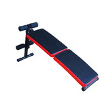Multi-Position Adjustable Utility Bench for Home Gym Weightlifting and Strength Training, Sit-up Chair Collapsible Design W2031132421