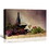 Framed Canvas Wall Art Decor Painting, Still Life Grape, and Wine Bottle Painting Decoration for Restaurant, Kitchen, Dining Room, Office Living Room, Bedroom Decor-Ready to Hang W2060133907