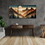 3 Panels Framed Abstract Wood Grain Boho Style Mountain & Forest Canvas Wall Art Decor, 3 Pieces Mordern Canvas Decoration Painting for Office, Dining room, Bedroom Decor-Ready to Hang W2060P155535