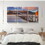 3 Panels Framed Jetty & Lake Canvas Wall Art Decor,3 Pieces Mordern Canvas Decoration Painting for Office,Dining room,Living room, Bedroom Decor-Ready to Hang