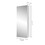 15" W x 36" H Single-Door Bathroom Medicine Cabinet with Mirror, Recessed or Surface Mount Bathroom Wall Cabinet, Beveled Edges,Silver W2067122793