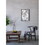 32" x 22" Rectangle Antiqued Wall Mirror Wall Mirror with Black Metal Frame, Home Wall Decor, Bedroom Living Room Entryway Wall Accent W2078124322