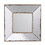 12" x 12" Distressed Silver Square Accent Mirror, Wall Mirror for Living Room, Entryway, Office, Bedroom, Hallway W2078124353