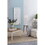 24" x 60" Distressed White Floor Mirror, Full Body Mirror for Bathroom Bedroom Living Room W2078126756