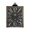 Large Vintage Black Rectangular Wall Clock with White Numerals, Home Decor Accent Clock W2078130250