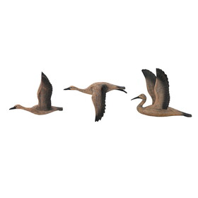 Set of 3 Reeds Migrating Bird Wall Decor, Home Decor for Living Room Dining Room Office Bedroom W2078130257