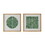 23.5" x 23.5" Elos Stone Shadow Boxes Wall Art, Set of 2 W2078130329
