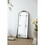 24" x 48.5" Antique Gold Arched Mirror with Metal Frame, Full Length Mirror for Living Room Bathroom Entryway W2078135281