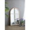 27.5" x 3" x 48" Arch Wood Wall Mirror W2078P153999