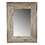 30x2x39" Rectangle Wall Accent Mirror with Distressed Wood Frame W2078P154685