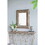 30x2x39" Rectangle Wall Accent Mirror with Distressed Wood Frame W2078P154685