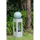 13x13x44" Tall Contemporary Sphere Outdoor Water Fountain, Cement/Concrete Outdoor Fountain, Antique Blue Raindrop Water Feature with Light for Garden, Lawn, Deck & Patio W2078P162776