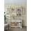 51x19.5x81.5" Adela French Country Wood Bookcase, Display Storage Shelf Etageres W2078P170345
