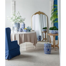 66" x 36" Full Length Mirror, Arched Mirror Hanging or Leaning Against Wall, Large Gold Mirror for Living Room W2078P172790