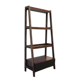 32x17x68" Ladder Shelf, Ladder Style Display Shelf