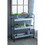 35x12.5x40" Homestead Galvanized Shelf Display 3-tier