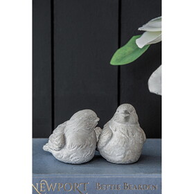 Set of 2 Skye Sparrow Bird Accents, 5x3.5x5" W2078P210032