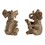 Set of 2, 4.3x4x6" Elephant Bookends W2078P314958