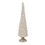 D3.9x15" Fringes Embellished Cone with Wooden Base W2078P359430