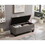 Upholstered storage rectangular bench for Entryway Bench,Bedroom end of Bed bench foot of the Bed,Bench Entryway,Beige W2082130343