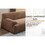 WKS9 Camel sofa, modern simplicity, durable fabric, solid wood frame, high density sponge filler W2085P154089