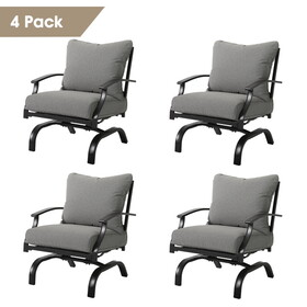 Metal Outdoor Rocking Chair (Set of 4) W2089135502