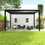 W2089P187635 Black+Aluminium+Garden & Outdoor+High Wind Resistant+Gazebos