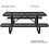 72" Expanded Metal Rectangular Picnic Table, Black W2089S00016