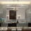 48x30inch Wall Mounted Bevel Wall Mirror for Bathroom Silver Metal Frame Decorative Rectangular Home Decor Corner Hangs Farmhouse Mirror(Horizontal & Vertical) W2091126972