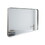 36x30inch Glossy Brushed Silver Rounded Corner Rectangle Wall Mirror for Bathroom Metal Frame Wall Mounted Bathroom Mirror Home Decor Corner Hangs Farmhouse Mirror(Horizontal & Vertical) W2091126974