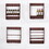 18 bottle wall wine rack/wine rack with glass holder/PINE/Solid wood /Home wine rack//Living room wine rack W2096131131