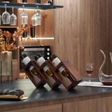 3 Bottles of Table Wine Rack/Solid wood wine rack /Home wine rack//Living room wine rack/ PINE