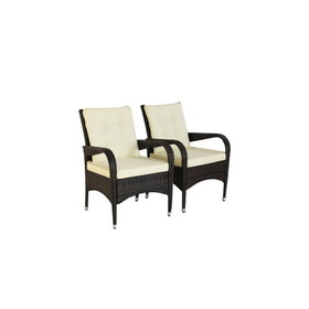 2-Piece Liberatore Dining Chairs with Cushions (Beige Cushion) W20967120