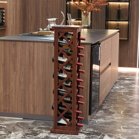 Vertical checkered wine rack/Solid wood wine rack /Home wine rack//Living room wine rack/ PINE