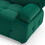 Modular Sectional Sofa Couch, L Shaped Cloud Couch with Reversible Ottoman Convertible Button Tufted Velvet Fabric Couches for Living Room, DIY Combination,Green W2100S00001