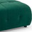 Modular Sectional Sofa Couch, L Shaped Cloud Couch with Reversible Ottoman Convertible Button Tufted Velvet Fabric Couches for Living Room, DIY Combination,Green W2100S00001