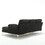 L Shaped Sectional Sofa for Living Room,83" Chenille 3-Seater Sofa with Reversible Chaise, Modern Soft Cushion Fluffy Armrest Couch for for Small Spaces Bedroom Office Apartment Black W2100S00070