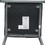 High Counter Stool Metal Legs Kitchen Restaurant Black PU Bar Chair (Set of 2) W21037596