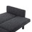 Futon Sofa Bed Convertible Sectional Sleeper Couch, Loveseat Bed with Tapered Legs for Living Room, Study, Dorm, Office W2121135039