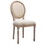 HengMing Upholstered Fabrice French Dining Chair with rubber legs,Set of 2 W212137127