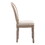 HengMing Upholstered Fabrice French Dining Chair with rubber legs,Set of 2 W212137127