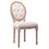 HengMing Upholstered Fabrice French Dining Chair with rubber legs,Set of 2 W21252858