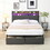 Full Bed Frame, Storage Headboard with Charging Station, Solid and Stable, Noise Free, No Box Spring Needed, Easy assembly W2129P179422