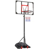 Basketball System,Adjustable Height 77