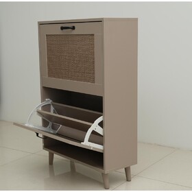 2-Tier Shoe Rack for Entryway - Stable and Spacious Shoe Storage Organizer, Easy Access Design, Holds Up to 12 Pairs W2139P306372